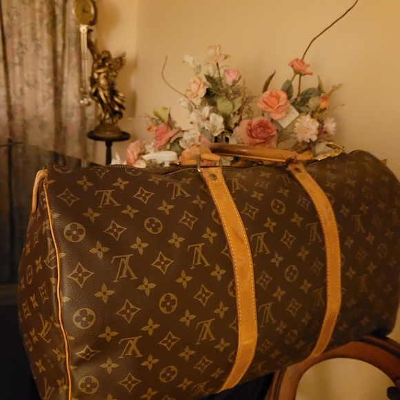 COPY - Louis Vuitton keepall 50 authetic (vintage) - Picture 6 of 13